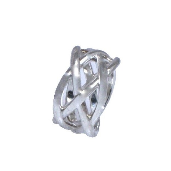 Tiffany Knot Ring Silver TIFFANY STERLING SILVER SIGNATURE LOVE
